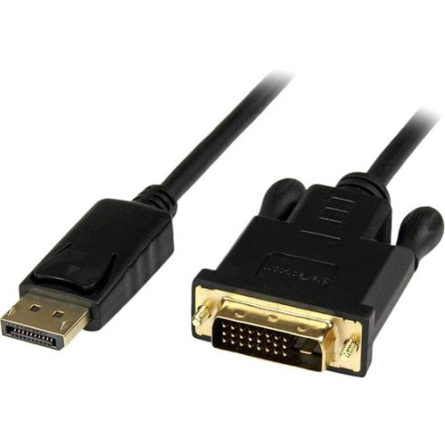 StarTech.com 6 ft DisplayPort to DVI Active Adapter Converter Cable - DP to DVI 1920x1200 - Black
