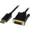 StarTech.com 6 ft DisplayPort to DVI Active Adapter Converter Cable - DP to DVI 1920x1200 - Black
