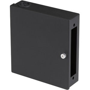 Black Box Mini Wallmount Fiber Enclosure, One Adapter Panel, Non-Locking