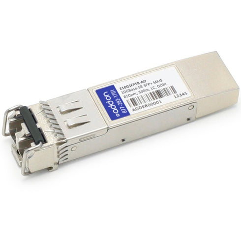 AddOn Intel E10GSFPSR Compatible TAA Compliant 10GBase-SR SFP+ Transceiver (MMF, 850nm, 300m, LC, DOM)