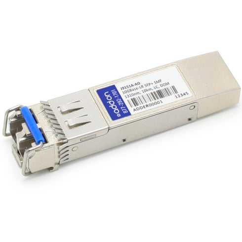 AddOn HP J9151A Compatible TAA Compliant 10GBase-LR SFP+ Transceiver (SMF, 1310nm, 10km, LC, DOM)