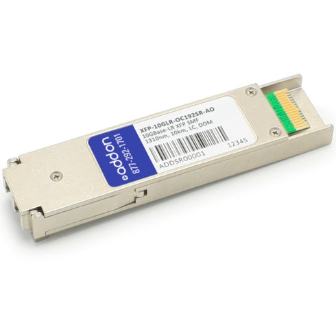 AddOn Cisco XFP-10GLR-OC192SR Compatible TAA Compliant 10GBase-LR XFP Transceiver (SMF, 1310nm, 10km, LC, DOM)