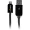 StarTech.com 3m (10ft) Long Black Apple 8-pin Lightning Connector to USB Cable for iPhone - iPod - iPad