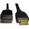 Unirise 10ft Displayport Male to HDMI Male Cable