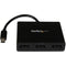 StarTech.com Mini DisplayPort to DisplayPort Multi Monitor Splitter - 3-Port MST Hub - mDP 1.2 to 3x DP MST Hub