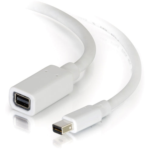 C2G 6ft Mini DisplayPort Extension Cable M-F - White
