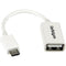 StarTech.com 5in White Micro USB to USB OTG Host Adapter M-F