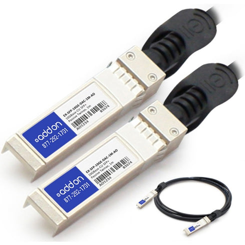 Add-on Addon Juniper Networks Ex-sfp-10ge-dac-1m Compatible Taa Compliant 10gbase-cu Sf