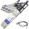 AddOn HP JG330A Compatible TAA Compliant 40GBase-CU QSFP+ to 4xSFP+ Direct Attach Cable (Passive Twinax, 3m)