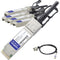 AddOn HP JG331A Compatible TAA Compliant 40GBase-CU QSFP+ to 4xSFP+ Direct Attach Cable (Passive Twinax, 5m)