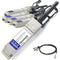 AddOn Juniper Networks QFX-QSFP-DACBO-1M Compatible TAA Compliant 40GBase-CU QSFP+ to 4xSFP+ Direct Attach Cable (Passive Twinax, 1m)