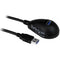 StarTech.com 5 ft Black Desktop SuperSpeed USB 3.0 Extension Cable - A to A M-F