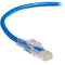Black Box GigaBase 3 CAT5e 350-MHz Lockable Patch Cable (UTP), Green, 1-ft. (0.3-m)