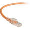 Black Box GigaBase 3 CAT5e 350-MHz Lockable Patch Cable (UTP), Orange, 15-ft. (4.5-m)
