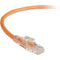 Black Box GigaBase 3 CAT5e 350-MHz Lockable Patch Cable (UTP), Orange, 20-ft. (6.0-m)
