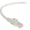 Black Box GigaBase 3 CAT5e 350-MHz Lockable Patch Cable (UTP), White, 1-ft. (0.3-m)