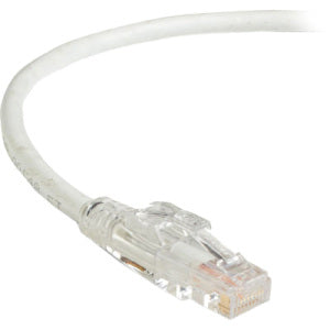 Black Box GigaTrue 3 CAT6 550-MHz Lockable Patch Cable (UTP), White, 10-ft. (3.0-m)