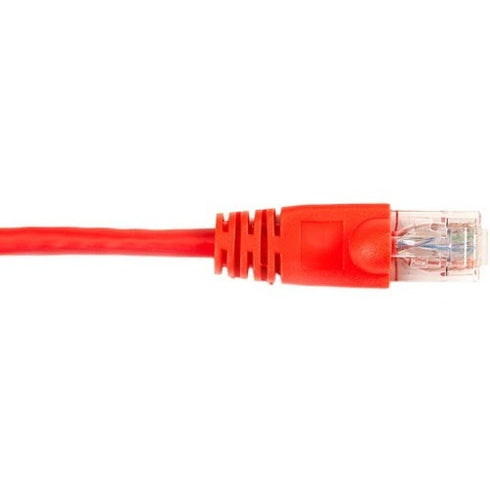 Black Box CAT6 Value Line Patch Cable, Stranded, Red, 4-ft. (1.2-m)