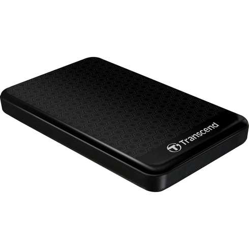Transcend StoreJet 25A3 2 TB Hard Drive - SATA - 2.5" Drive - External - Portable - Black