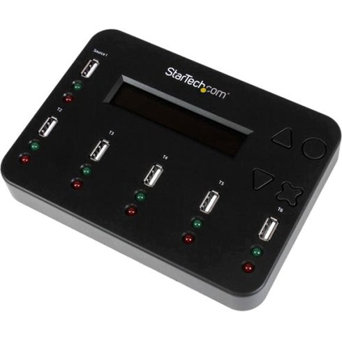 StarTech.com Standalone 1:5 USB Flash Drive Duplicator and Eraser - Flash Drive Copier