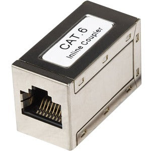 Intellinet Network Solutions Cat6 RJ45 Modular Inline Shielded Coupler, FTP, Silver