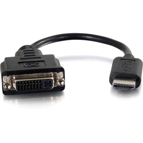 C2g Hdmi To Dvi Adapter Converter Dongle-male To Female Black-easily Connect The