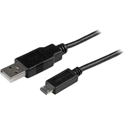 StarTech.com 3 ft Mobile Charge Sync USB to Slim Micro USB Cable for Smartphones and Tablets - A to Micro B M-M