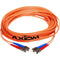 Axiom LC-SC Multimode Duplex OM1 62.5-125 Fiber Optic Cable 9m