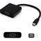 AddOn 8in Mini-DisplayPort Male to VGA Female Black Adapter Cable with Support for Intel Thunderbolt?
