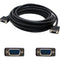AddOn 5-Pack of 50ft VGA Male to Male Black Cables