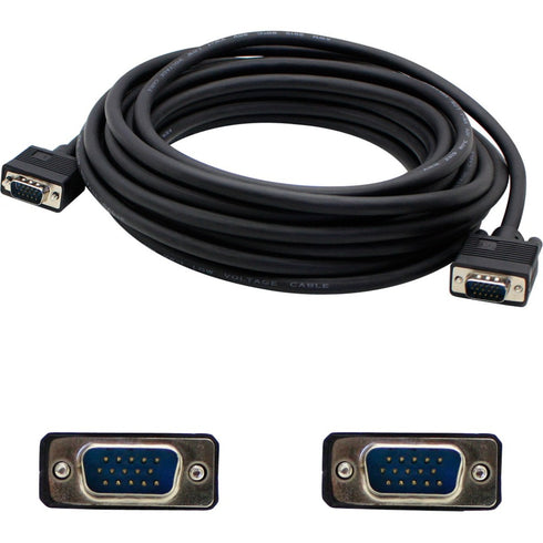 AddOn 6ft VGA Male to Male Black Cable