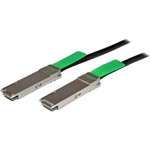 StarTech.com MSA Compliant QSFP+ Direct-Attach Twinax Cable - 2 m (6.6 ft) - 40 Gbps - Passive DAC Copper Cable - RJ45 Mini-GBIC Cable