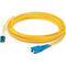 AddOn 5m ASC (Male) to LC (Male) Yellow OS1 Duplex Fiber OFNR (Riser-Rated) Patch Cable