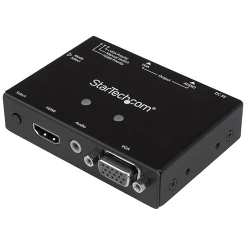 StarTech.com 2x1 VGA + HDMI to VGA Converter Switch w- Priority Switching - 1080p
