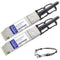 AddOn MSA and TAA Compliant 40GBase-CU QSFP+ to QSFP+ Direct Attach Cable (Passive Twinax, 2m)