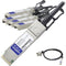 AddOn Intel X4DACBL1 Compatible TAA Compliant 40GBase-CU QSFP+ to 4xSFP+ Direct Attach Cable (Passive Twinax, 1m)
