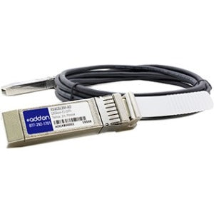 AddOn Intel XDACBL2M Compatible TAA Compliant 10GBase-CU SFP+ to SFP+ Direct Attach Cable (Passive Twinax, 2m)