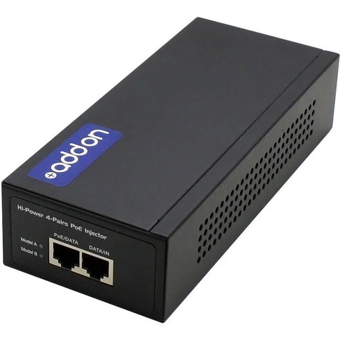 AddOn 60W POE Power Injector (IEEE802.3af-IEEE802.3at 57v 60W max,10-100Base-T and 10-100-1000Base-T )