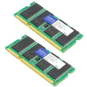 AddOn AA800D2S6-2G x2 Dell A4849737 Compatible 4GB (2x2GB) DDR2-800MHz Unbuffered Dual Rank 1.8V 200-pin CL5 SODIMM