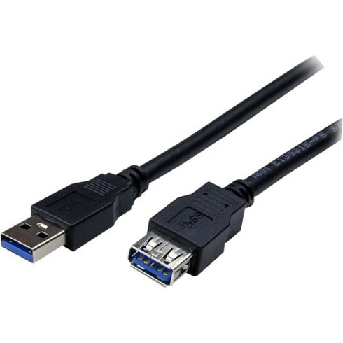 StarTech.com 2m Black SuperSpeed USB 3.0 Extension Cable A to A - M-F