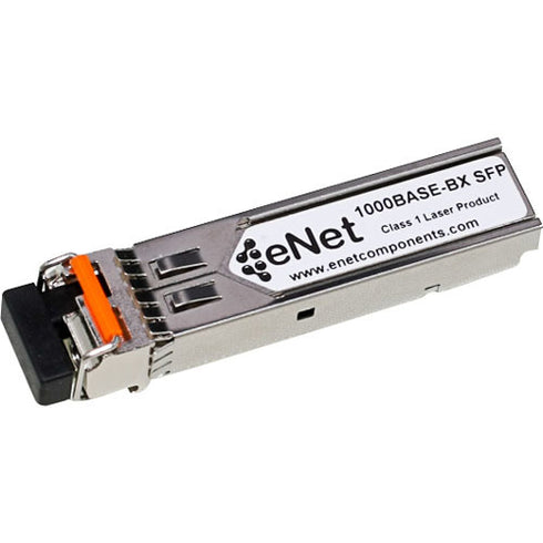 Brocade Compatible E1MG-BXD - Functionally Identical 1000BASE-BX-D SFP Bi-Di Tx1490nm-Rx1310nm Simplex LC Connector
