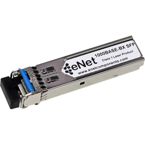 Brocade Compatible E1MG-BXU - Functionally Identical 1000BASE-BX-U SFP Bi-Di Tx1310nm-Rx1490nm Simplex LC Connector