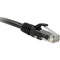 ENET Cat5e Black 35 Foot Patch Cable with Snagless Molded Boot (UTP) High-Quality Network Patch Cable RJ45 to RJ45 - 35Ft