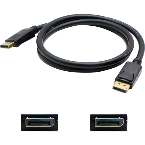 AddOn 5-Pack of 6ft Lenovo 0A36537 Compatible DisplayPort Male to Male Black Cables