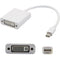 AddOn 8in Apple MB570Z-B Compatible Mini-DisplayPort Male to DVI-I Female White Adapter Cable