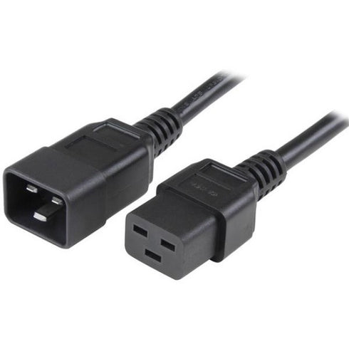 StarTech.com 10 ft Heavy Duty 14 AWG Computer Power Cord - C19 to C20