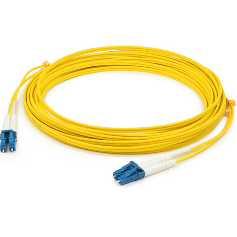 AddOn 20m LC (Male) to LC (Male) Yellow OS1 Duplex Fiber OFNR (Riser-Rated) Patch Cable