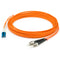 AddOn 2m LC (Male) to ST (Male) Orange OM1 Duplex Fiber OFNR (Riser-Rated) Patch Cable
