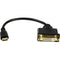 StarTech.com Mini HDMI to DVI-D Adapter M-F - 8in