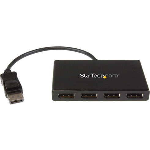 StarTech.com DisplayPort to DisplayPort Multi Monitor Splitter - 4-Port MST Hub - DP 1.2 to 4x DP MST Hub